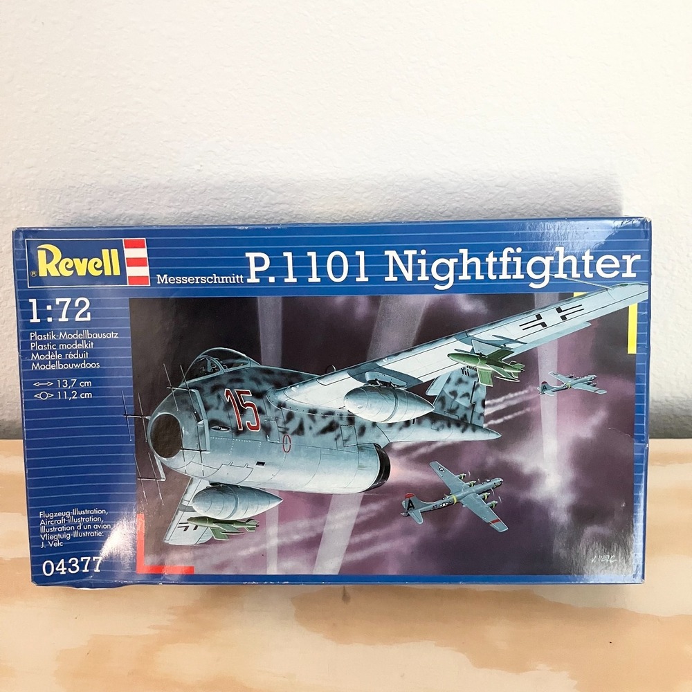 MESSERSCHMITT P1101 NIGHTFIGHTER 1:72 SCALE Revell 4377